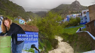 😰Manantial Desbordado en Chaouen: Belleza y PELIGRO en la Vida en las Montañas