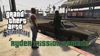 GTA 5 - San Andreas Ryder Mission Remake Rockstar Editor