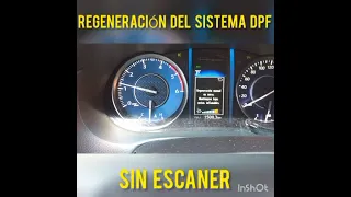 Regeneración Manual del Sistema DPF SIN ESCANER