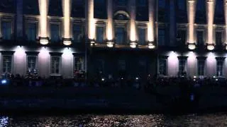 Алые Паруса 2011 - Вид с корабля - Основное действие