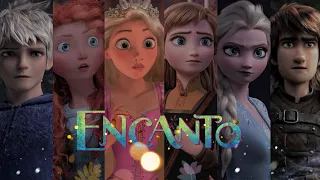 We Don't Talk About Bruno - Non/Disney (Edit) Rise of The Brave Tangled Frozen Dragons