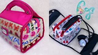 Como Fazer Necessaire Duplo Encanto - Costura da Felicidade