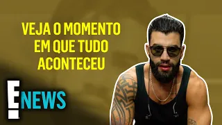 Gusttavo Lima tem colar roubado por fã durante show; assista ao vídeo | E! NEWS