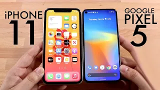 Google Pixel 5 Vs iPhone 11 Comparison! (Comparison) (Review)