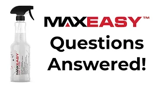 MAXL MAXEasy Triphene Instant Coating - Questions Answered
