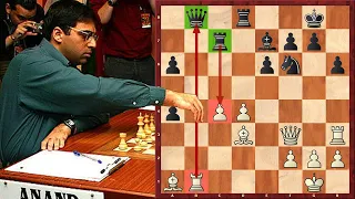 One Of The Best Queen Sacrifices By Viswanathan Anand