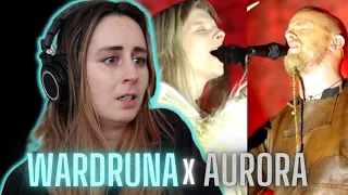 REACTION to HELVEGEN - Wardruna and Aurora (Live)