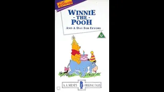 Closing to Winnie the Pooh and a Day for Eeyore UK VHS (1995)