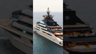 This super yacht was bought by a Russian billionaire for $500 million... 🥵😳#superyacht #shorts