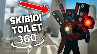 Titan Speakerman | Skibidi Toilet | 360° Finding Challenge | VR Video