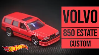 HOT WHEELS custom BTCC race car: Volvo 850 Estate