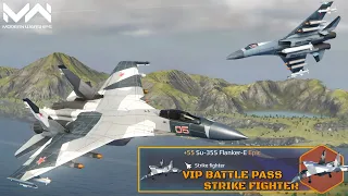 November VIP BP Strike Fighter! Su-35S Flanker-E Full Review And Test | Modern Warships Alpha Test