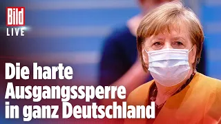 🔴 Corona-Notbremse: Diese Lockdown-Regeln will Merkel jetzt durchsetzen | BILD LIVE