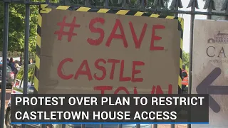 Protest over plan to restrict Castletown House access in Co Kildare