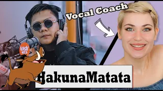 Smugglaz - HakunaMatata -  Vocal Coach & Professional Singer Reaction ...Wish Bus delivers again!