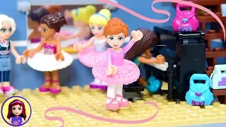 How to make a ballet tutu for your Lego minidoll Super EASY DIY Craft