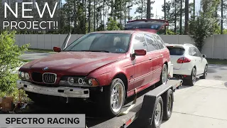 Our Epic BMW Drift Wagon Project's First Start - Manual Swap 540!