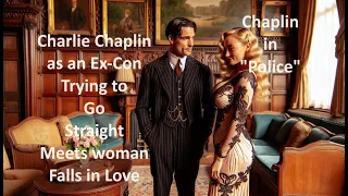 Chaplin as Prisoner 999 in "Police, a Comedy Silent Film #charliechaplin #chaplin #filmhistory