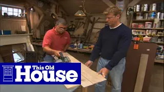 How to Make a Circular Saw Guide | This Old House