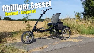 Mein neues Bike ein Liegerad + Tour |Pfau Tec Dreirad Scooter Trike im Test