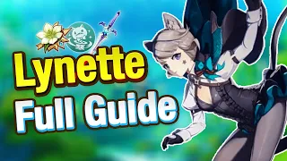 LYNETTE Ultimate Guide: Talents, Builds, and Optimal Teams | Genshin Impact