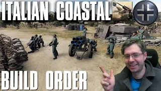 BUILD ORDER! Wehrmacht - Italian Coastal - Company of Heroes 3