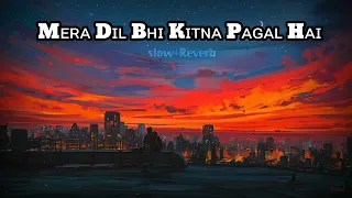 Mera Dil Bhi Kitna Pagal Hai | Rahul Jain | Slow Reverb song | Night Mood