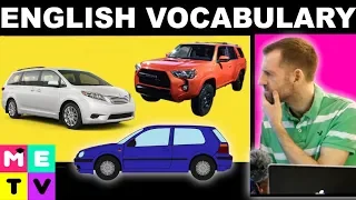 English Vocabulary | Types of Vehicles