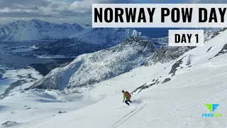 BEST First Day Ski Touring in Norway | Varden, Lofoten | Day 1 (Outakes At End)