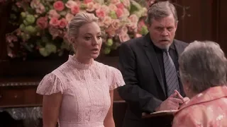 Luke Skywalker performs the wedding ceremony for Sheldon and Amy Cooper - The Big Bang Theory