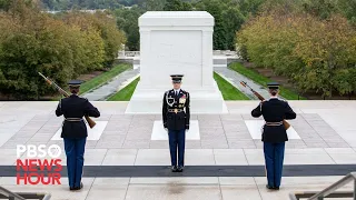 WATCH LIVE: Biden lays wreath at the Tomb of the Unknown Soldier at Arlington National Cemetery