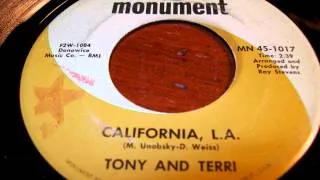 1960s Surf Sunshine Psych - Tony and Terri "California, L.A."