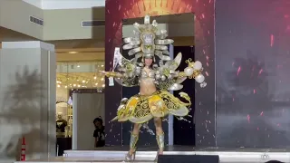 4 Beauty Queens TRIP & FALL at Miss Lin-Ay Sang Negros 2024 Festival Costume – several angles