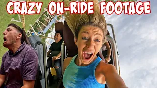 Busch Gardens Williamsburg Park Day! Ride POVs, Rain & Fun!