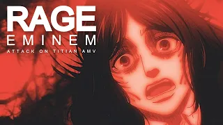 Attack On Titan Ft Eminem - RAGE (2022 4K HDR)