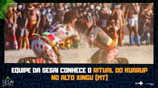 EQUIPE DA SESAI CONHECE O RITUAL KUARUP DO XINGU