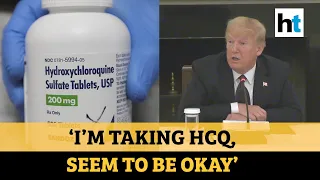 Donald Trump reveals he is taking hydroxychloroquine despite FDA warnings