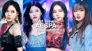 [TOP5] MOST VIEWED AESPA FANCAM’S IN EACH ERA (BLACK MAMBA - GIRLS)