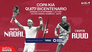 Copa Kia Bicentenario - Rafael Nadal vs Casper Ruud