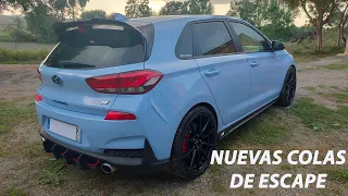 Proyecto I30N Performance - Colas escape en carbono // Modificacion 11