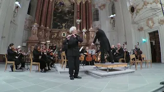 Konzert Mozart Flötenkonzert Luzern 28 10 2023 Jesuitenkirche Mozart flute concerto