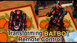 ROBOT CAR | TRANSFORMING BATBOT REMOTE CONTROL | IMAGINEXT DC SUPER FRIENDS #shorts