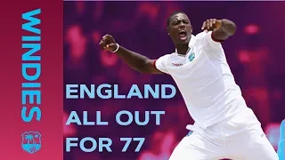 Windies Bowl England Out For Record Low 77 | Windies v England | Windies Finest