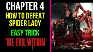 How To Defeat Spider Lady (Easy Trick) | Chapter 4 | The Evil Within | MP Trophy