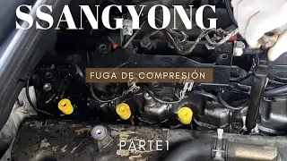 🗜SSANGYONG ACTYON/ Desmontamos los injectores/