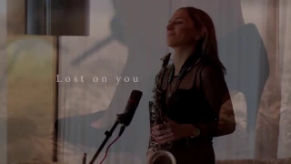 YARDEN Lost On You cover saxophone  focusrite 2i2