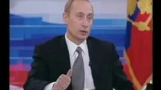 В.Путин.Прямая линия.24.12.01.Part 2