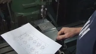 Using a Chart to Find the Center of Holes on a Bolt Circle