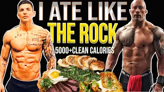 I also Tried Dwayne "THE ROCK" Johnson's DIET...(IT WAS...)