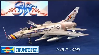 1/48 Trumpeter F-100C Super Sabre.